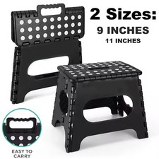 Step Stool 150 KG Foldable Multi Purpose Heavy Duty Home Kitchen Footstool 9-11"