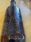 Vintage Budweiser Millennium Oversized Glass Pitcher Bottle (2000) 14.5 Tall — photo 3