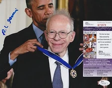 Richard Garwin signed 8x10 w JSA COA #R73574 Hydrogen Bomb Designer Barack Obama