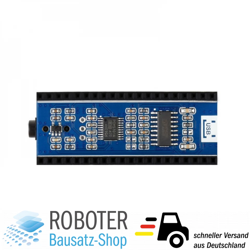 Waveshare Audio Modul für Raspberry Pi Pico inkl. 2 Lautsprecher - Bild 4 von 4