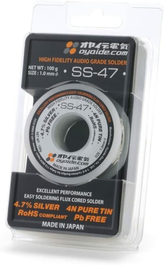 ELEC acoustic-only alloy solder (100g) OYAIDE SS-47-100G