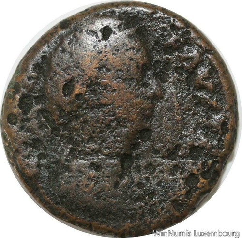 R9608 Römisches Reich Sesterz Diva Faustina I 140 141 -> Angebot machen