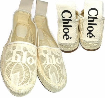 chloe lace espadrilles