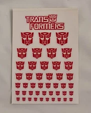 Transformer Stickers for Autobot and Decepticon