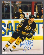 Bryan Smolinski signed Boston Bruins color 8 x 10 photo