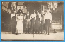 Walton, NY Tobacco Shop, Real Photo RPPC Postcard