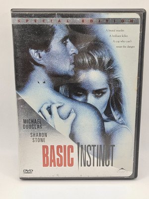 Basic Instinct (DVD, 2001, Special Limited Edition - Unrated) TESTED AND WORKS 