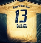 Michael Ballack Signed FC Bayern Munich Soccer Jersey Beckett Authenticated