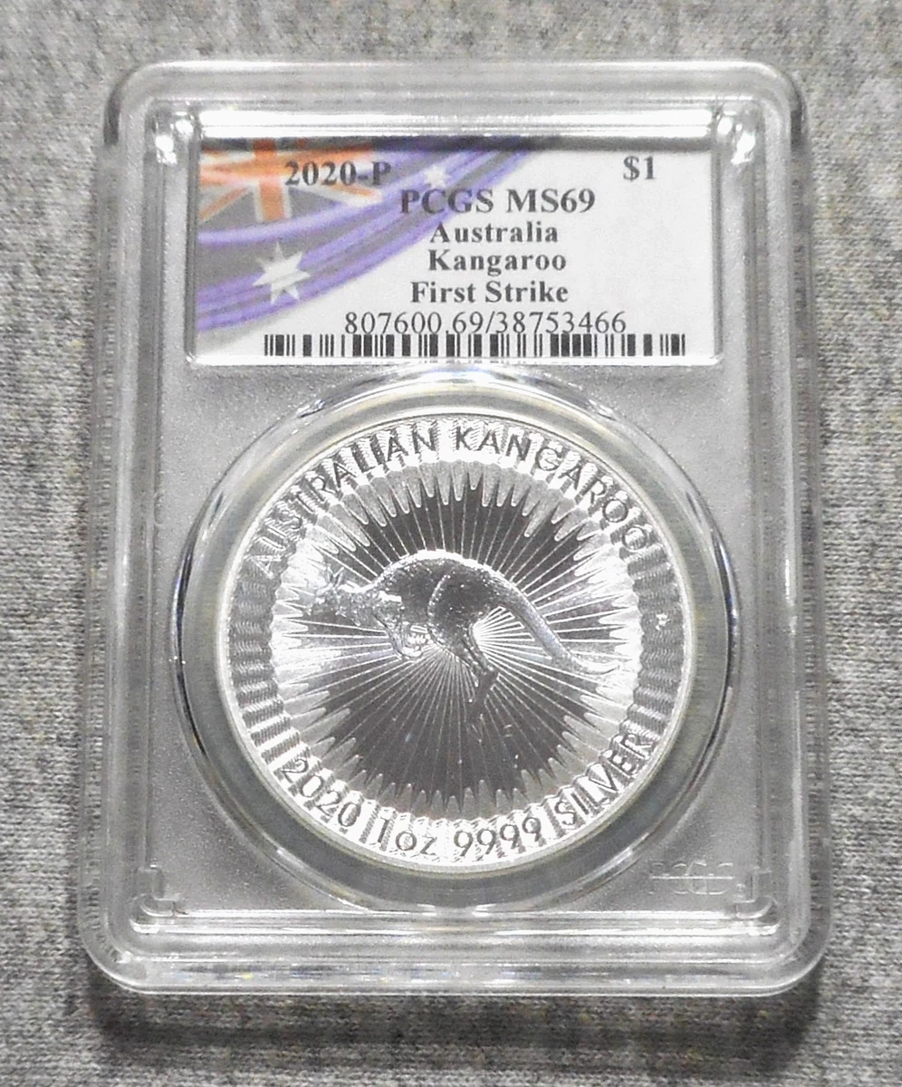 2021年 オーストラリア 1オンス銀貨 PCGS MS69FDI イルカ 2021年 オーストラリア 1オンス銀貨 PCGS MS69FDI イルカ 1 oz