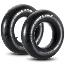 2 Pack Inner Tubes 16x7.50/6.50-8", Tr-13 Valve Stem Tire Tube Universal Fit