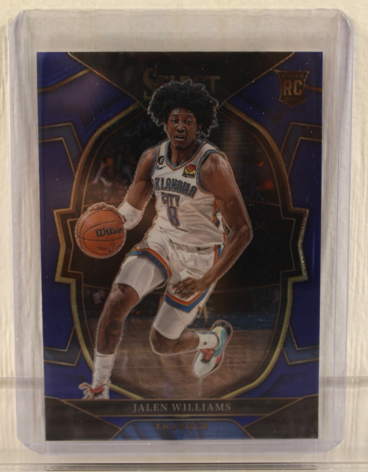 2022-23 Panini Select - Concourse Jalen Williams #90 Blue Prizm (RC)