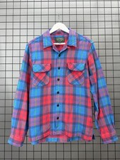 Ralph Lauren Polo Country Shirt Mens M Plaid Flannel Cotton Authentic Vintage