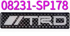 TRD Genuine 08231-SP178 Merchandise TOYOTA RACING DEVELOPMENT Carbon sticker