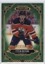 2020-21 Upper Deck Stature Rookies Green 140/175 Tyler Benson #185 01ks