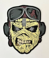 Iron Maiden - Aces High Officially Licensed RUBBER Patch New SOLD OUT Direct