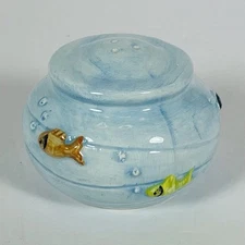 Vintage Fishbowl Salt Or Pepper Shaker