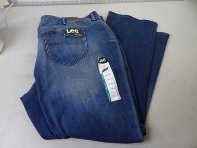Lee Pants Women s Blue 26W Medium Wash Bootcut Midrise Regular Fit Jeans
