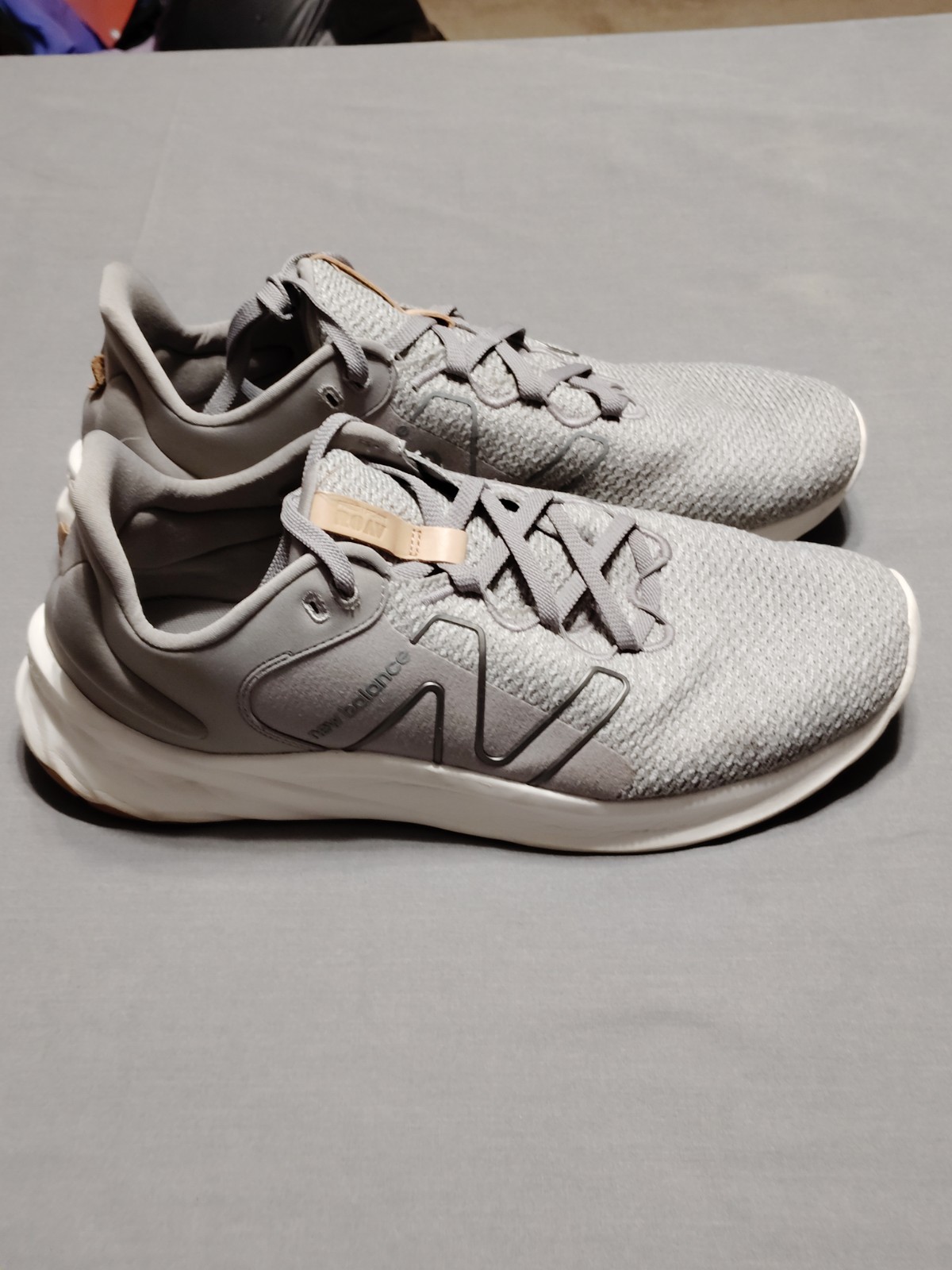 New Balance Fresh Foam Roav v2 Marblehead MROAVLG2 Gray Men 15 Athletic Sneaker