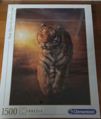Clementoni Puzzle | 1500 Teile | Tiger | Tier | Raubkatze | NEU | 59,2 x 84,3 cm