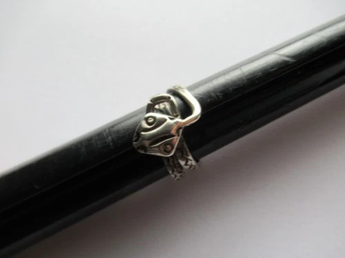 Vintage Sterling Silver 925 Mexico Snake ring