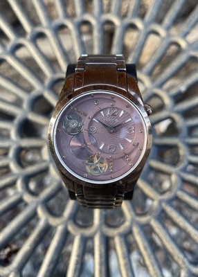 NWB Retro FOSSIL ''TWIST'' Watch Bronze ME 1094 Women s