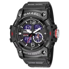 Reloj Militar V i Pantalla Digital Y Alarma Para Hombres Estilo De Lujo