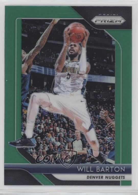 2018-19 Panini Prizm Green Prizm Will Barton #102 fm0