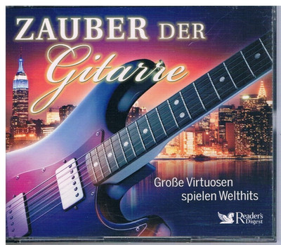 ''Zauber der Gitarre'', 4 CD Box von Reader's Digest in Top Zustand