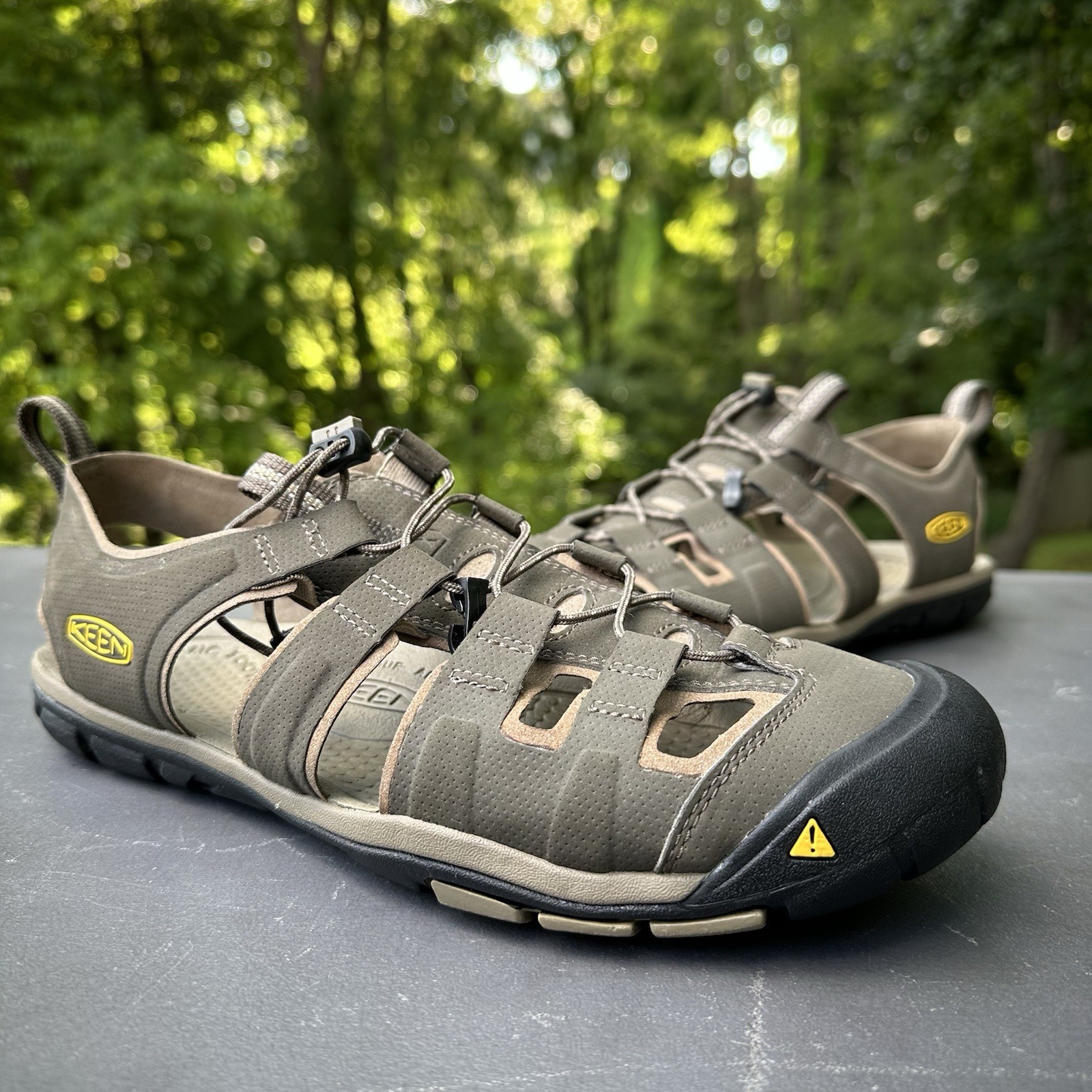 Sandali impermeabili Keen Newport H2 punta chiusa uomo taglia 9 escursionismo acqua outdoor