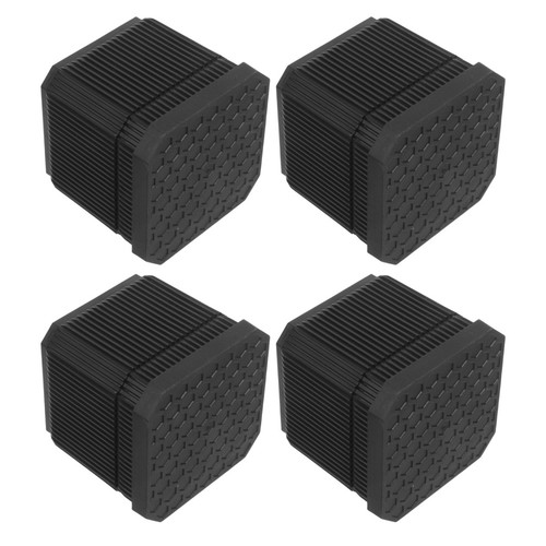 4 Pcs Couch Risers Bed Raising Blocks Adjustable Furniture Heightening ...