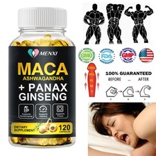 120 Capsules 10000 Mg High Potency Organic Pills For Men  Women Enhance Libido