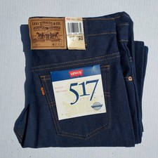 Vintage 1990s Orange Tab Levi's 517 Boot Cut Jeans 32x30