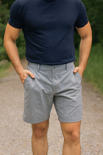 Travis Mathew Gray Stretch Performance Golf Resort Preppy Beach Shorts Men 40