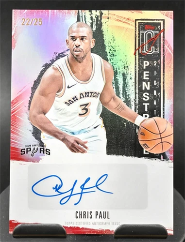2025 Topps Signature Chris Paul Red (RAW)