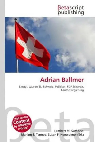Lambert M. Surhone (U. A.) | Adrian Ballmer | Taschenbuch | Deutsch (2026)-image