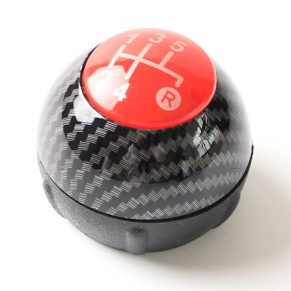 Car Interior Upgrade 5-Speed Shift Lever Knob Comfortable Grip Ergonomic Design - Image 4 of 4