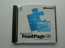 Microsoft Front Page 98 - Web Site Creation And Management Tool
