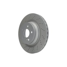 2x Bremsscheibe ATE 24.0126-0136.1 passend f&uuml;r MERCEDES-BENZ