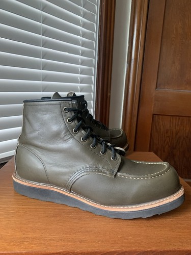 1st QUAL w BOX| RED WING 10.5D ALPINE PORTAGE MOC TOE HERITAGE BOOTS 8828 10.5 D - 第 2/24 張圖片