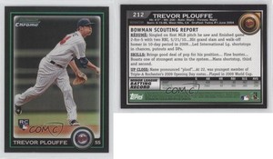 2010 Bowman Chrome Refractor Trevor Plouffe #212 Rookie RC