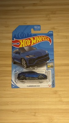 Hot Wheels -  17 Lamborghini Urus - Blue - Factory Fresh