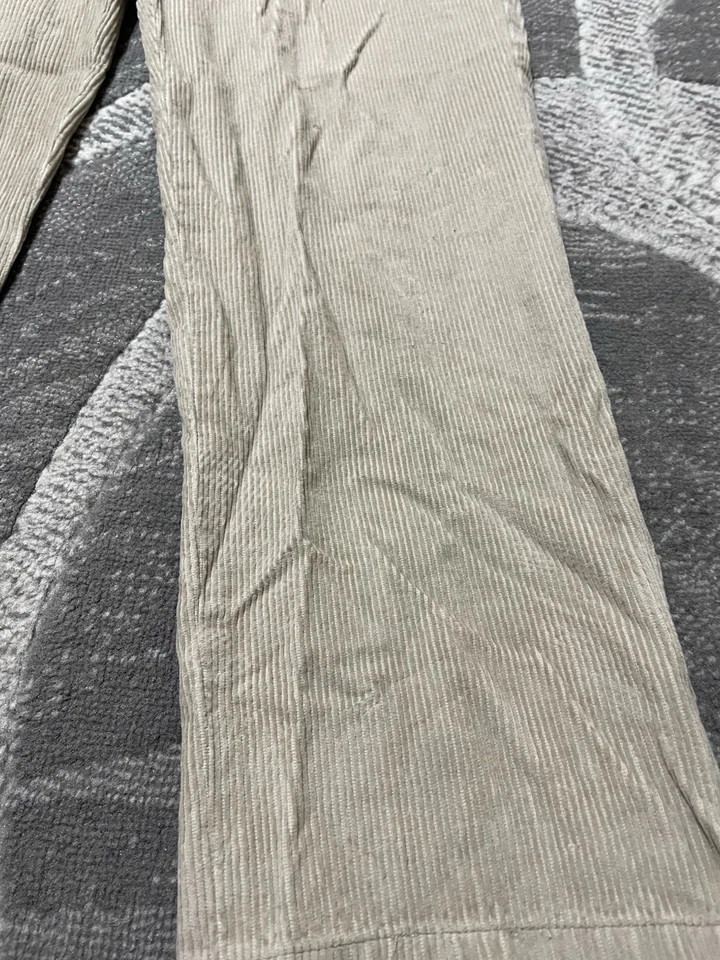 Nautica Womens Corduroy Beige Straight Pants Size 32Wx30L - Image 3 of 4