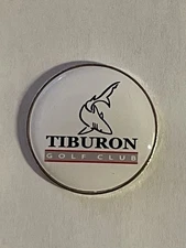 Rare Tiburon Golf Club 1" Coin Style Golf Marker - Omaha, Nebraska - A Beauty!