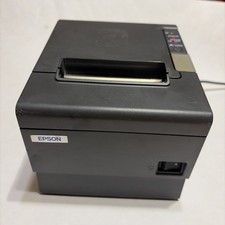 Epson TM-T88IV POS Thermal Receipt Printer M129H Ethernet Serial w/ Power Supply
