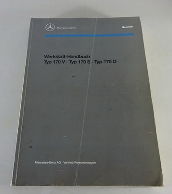 Werkstatthandbuch | Mercedes Benz 170 V / 170 S / 170 D W136 | Stand 12/1951
