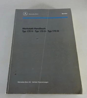 Werkstatthandbuch | Mercedes Benz 170 V / 170 S / 170 D W136 | Stand 12/1951 - Bild 1 von 4