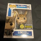 Funko Pop! Marvel : Loki with Scepter #985 (Glow In the Dark) - Entertainment Ea