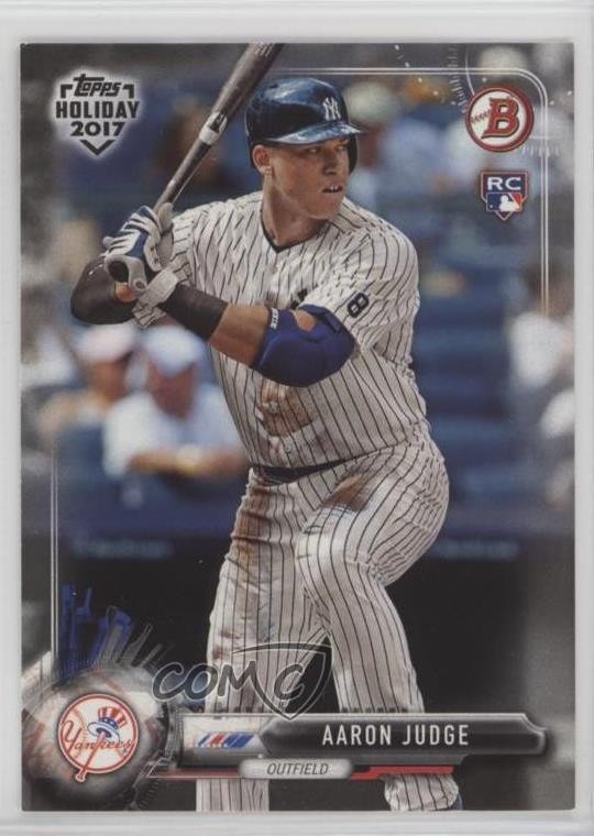 2017 Topps Holiday Bowman Aaron Judge #TH-AJ Rookie RC 4g0