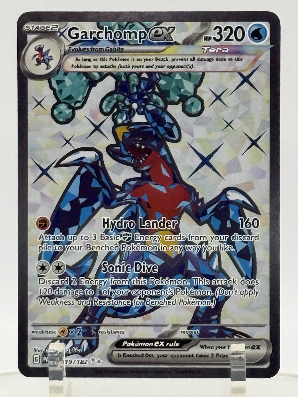 Garchomp ex 2023 Scarlet & Violet: Paradox Rift #219/182 Ultra