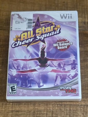 ALL STAR CHEER SQUAD (Wii, 2009) Brand New SEALED
